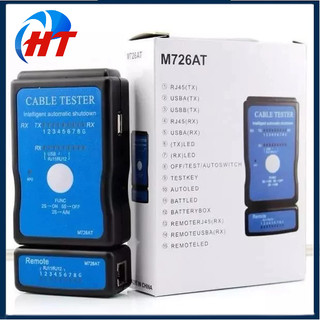 Thiết bị test cáp mạng | Hộp kiểm tra dây mạng đa năng M726AT |