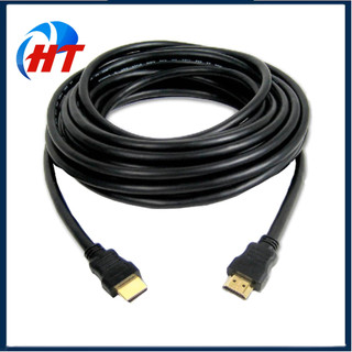 Dây cáp hdmi 10m 15m 20m tròn đen - dây cáp kết nối cổng hdmi 2 đầu tốt chống nhiễu