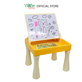 Bộ đồ chơi bảng vẽ kèm xếp hình - 4 chủ đề: khủng long, sở thú, đại dương, vũ trụ