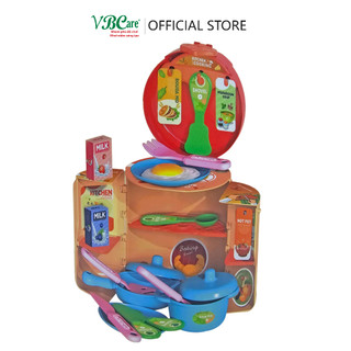 Đồ chơi túi sách hướng nghiệp trang điểm-dụng cụ-thức ăn nhanh-du lịch-nhà bếp-siêu thị-bác sĩ-chăm sóc thú cưng