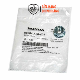 Đai ốc 10mm bắt trục càng xe dream honda việt nam | 90304k66v01