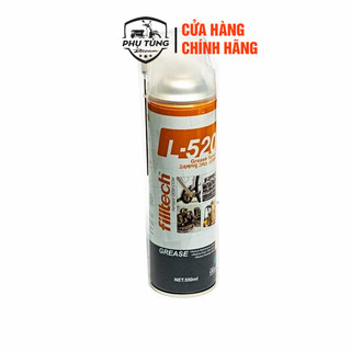 Mỡ xịt chịu nhiệt Filltech L-520 550 ml thương hiệu Filltech xuất xứ Hàn Quốc