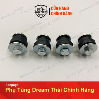 Combo bộ 4 ốc treo đuôi xe dream ( có su ) - Honda Việt Nam.