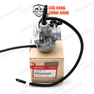 Bộ chế hòa khí Honda mã KRS cho xe dream wave - Hàng chính hãng