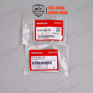 Lá đồng báo số dream 1 cái - Honda Nhật Bản