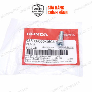 Bu lông 6x16 bắt bơm nhớt xe dream - HVN