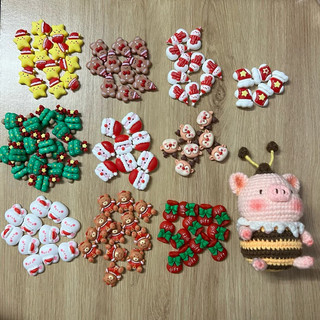 Charm Noel trang trí cây thông - Set 10 charm, 20 charm