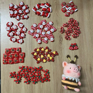 Charm Noel trang trí cây thông - Set 10 charm, 20 charm