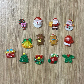 Charm Noel trang trí cây thông - Set 10 charm, 20 charm