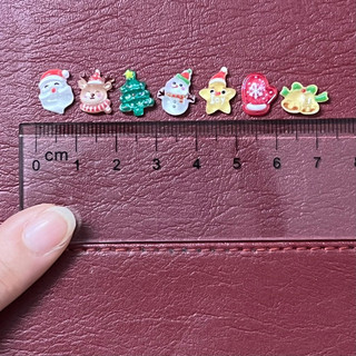 Charm Noel trang trí cây thông - Set 10 charm, 20 charm