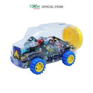 Bộ đồ chơi 27 xe ô tô - xe đua trớn nhiều mẫu: 15 xe 4.8 cm, 10 xe 6.8 cm và 2 xe 10.8 cm VBC-F99-40B