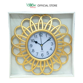 Đồng Hồ Treo Tường Trang Trí Decor - Mẫu Đồng Hồ Vàng Tài Lộc - Trang Trí Nhà Cửa