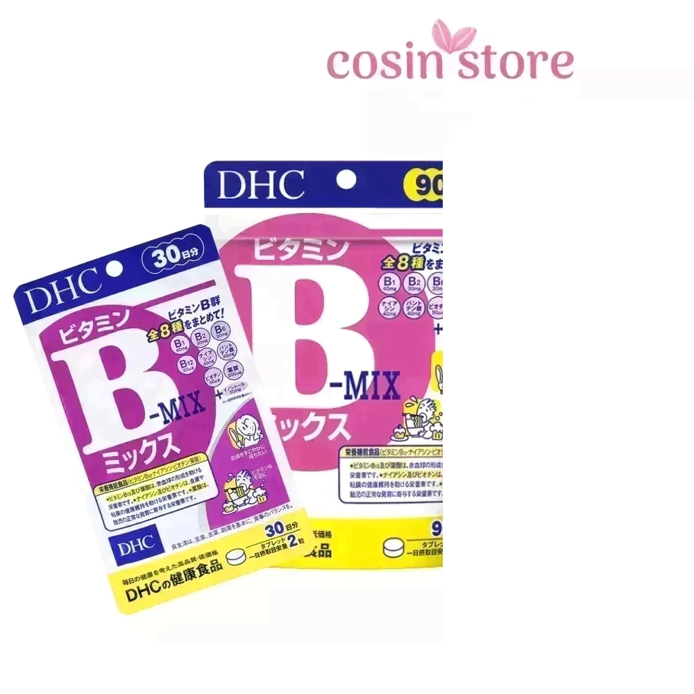 Viên Uống Vitamin B Tổng Hợp DHC Vitamin B Mix 180 Viên 90 Ngày Dùng 30 Ngày Dùng Bổ Sung Vitamin B Cosin Store