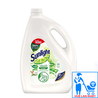 Nước Rửa Chén Bát Sunlight Thiên Nhiên - Muối Khoáng & Lô Hội Can 3,6Kg