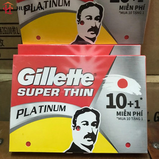 Hộp 100 lưỡi lam Gillette Super Thin/ London hàng chính hãng