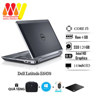 Laptop Dell Latitude 6430, E6430 giá cực tốt, Core i5, Ram 4gb,ổ cứng SSD 120GB, màn 14inch HD, laptop cũ giá rẻ zin 99%