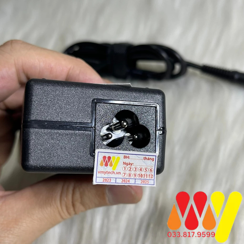 Sạc laptop Dell 19.5V 4.62A Chân Kim To - 3542 3543 3521 3757 7537 5447 5448 5547 5548 Adapter KÈm dây nguồn