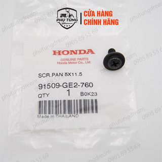 Ốc bắt ốp sườn wave thái 5x11,5 - Honda Thái Lan
