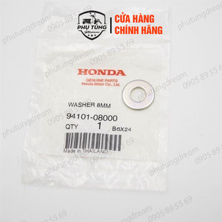 Đệm 8mm tai pô dream thái - Honda Thái Lan