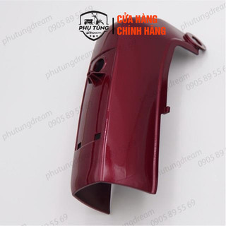 Ốp giảm xóc phải super dream đỏ ( sơn lại giống sơn zin )