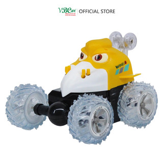Đồ chơi xe mini nhào lộn điều khiển 4 kênh