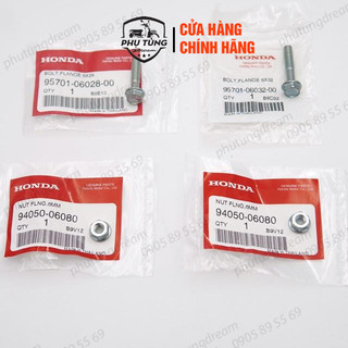 Bộ ốc bắt càng cua trước sau dream thái (4 chi tiết)