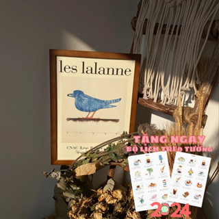 Tranh treo tường Little Rooms phụ kiện decor poster ảnh vintage trang trí tết phòng bàn học quán cafe tranh vải canvas