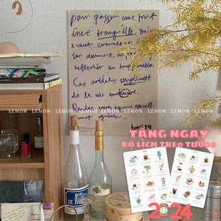Ảnh poster trang trí decor phòng ngủ bàn học hàn quốc Little Rooms tranh treo tường phụ kiện chụp ảnh decor quán cafe