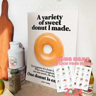 Tranh treo tường Little Rooms phụ kiện decor poster ảnh vintage trang trí tết phòng bàn học quán cafe tranh vải canvas