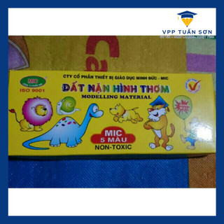 SET 10 Hộp Đất Nặn Mic 5 Màu Đẹp