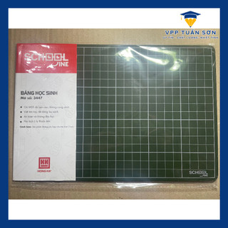 Bảng Gỗ Viết Phấn Hồng Hà 4 Ô Ly - Ms: 3447