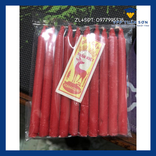 Nến thắp hương đỏ bé 9cm