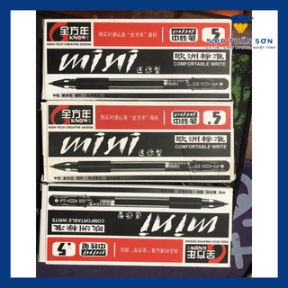 Bút Bi Nước Mini Nét 0.5mm Các Màu (Hộp 12 Cái) Đẹp
