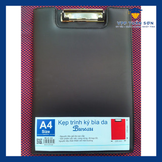 Kẹp Trình Ký Klong Bìa Giả Da Cao Cấp A4 Đẹp - Ms: 432