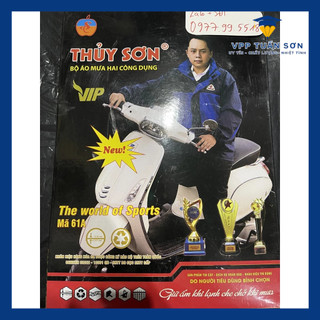 Áo mưa bộ thuỷ sơn dày và đẹp