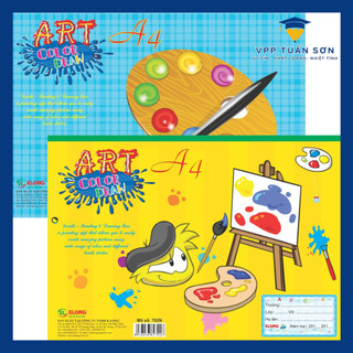 Vở Vẽ Xé Klong A4 - 24 Tờ - Ms: 702