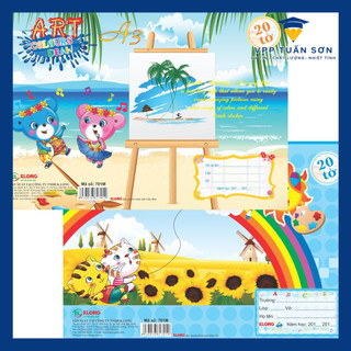 Vở Vẽ Gáy Keo A3 (24 Tờ) 100/84 - Ms: 701