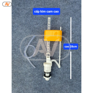 Van Cấp Nước Ren 21 Cho Bộ Xả Bồn Cầu, cây cấp nước vô cho bàn cầu (Cây cấp kim Gia Thành, hàng chất lượng cao)