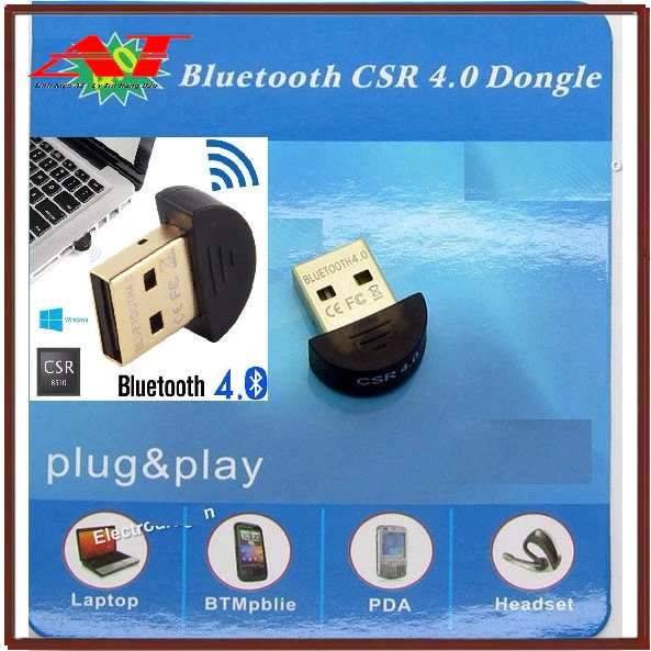 [USB Bluetooth CSR 4.0] - Thiết bị bổ sung bluetooth cho máy tính laptop / PC