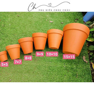 Chậu đất nung LY GỜ size 5x5cm