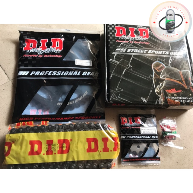 NSD-Nhông sên dĩa xe Exciter 150 (Ex150) DID THÁI LAN