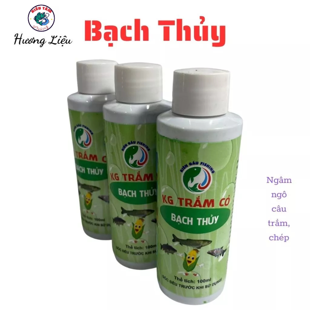 Hương Liệu Bạch Thủy + Sữa Gấu Ngâm Ngô Câu Cá Trắm Trắng,Chép
