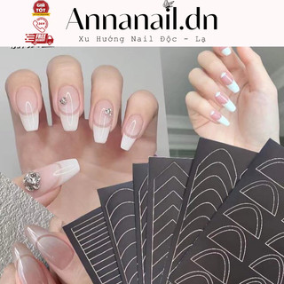 Sticker frend đầu móng, hình dán móng tay frend ombre móng