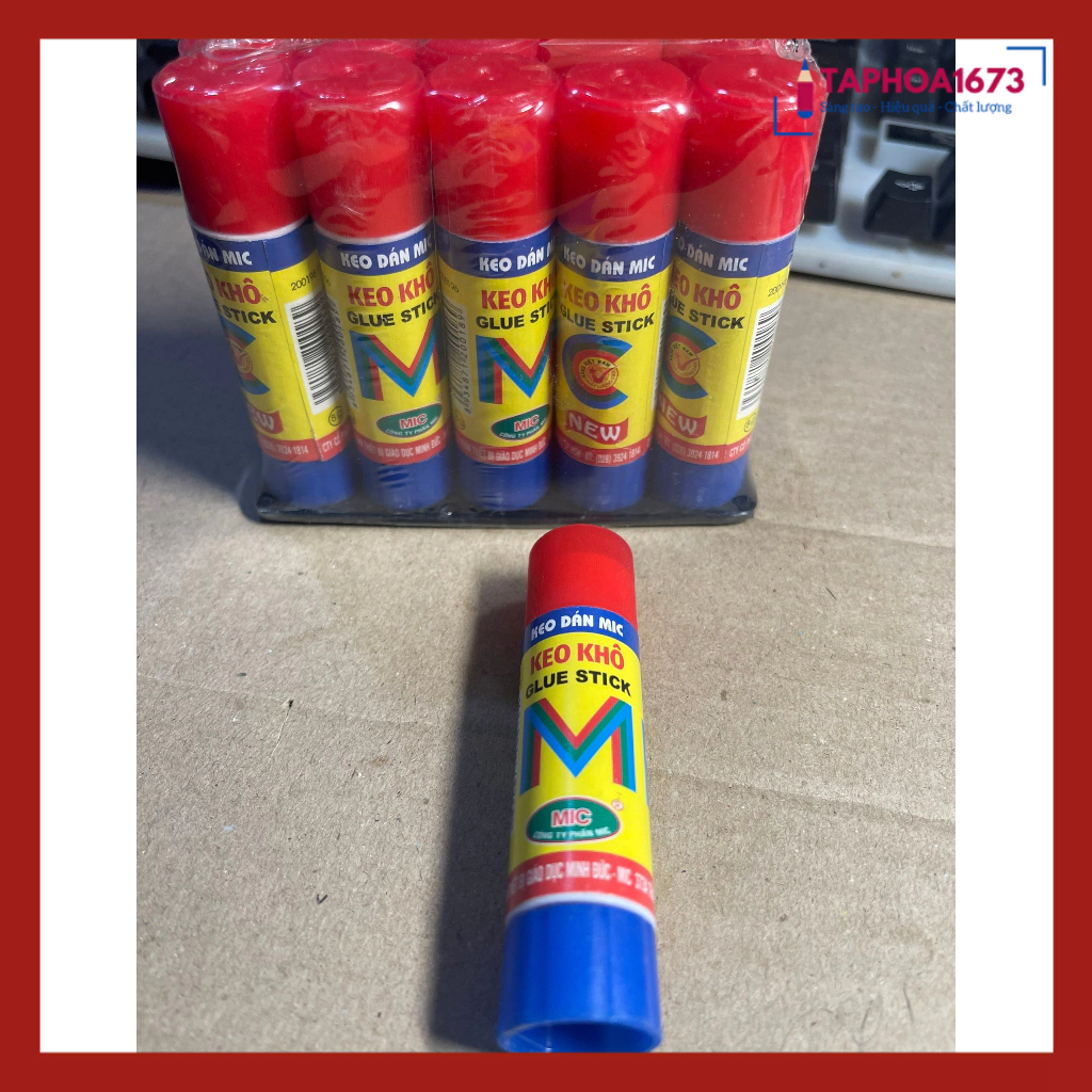 SET 5 Lọ Hồ Khô Mic 8G Dán Thủ Công