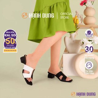 Dép cao gót hạnh dung hd27235bi