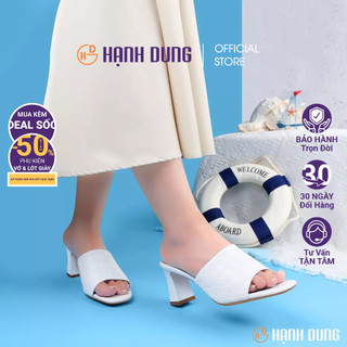 Dép cao gót hạnh dung hd27206bi