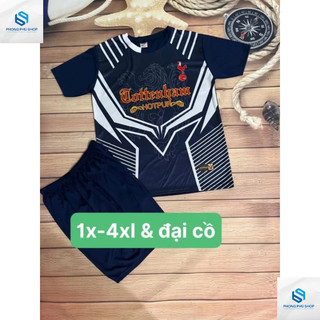 combo 3 bộ đồ thể thao bé, bộ bóng đá size đại cồ (40-trên 45kg)