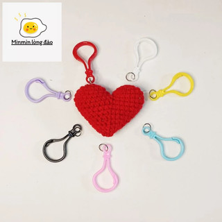 Móc khoá nhiều màu có sẵn khoen sắt