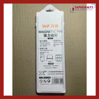 Nam Châm Dính Bảng Sắc Màu 30mm (Vỉ 12 Cái)