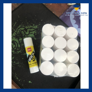 SET 5 Lọ Keo Khô Deli Dán Giấy Thủ Công